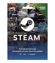 Steam（中国香港）充值卡-120港币